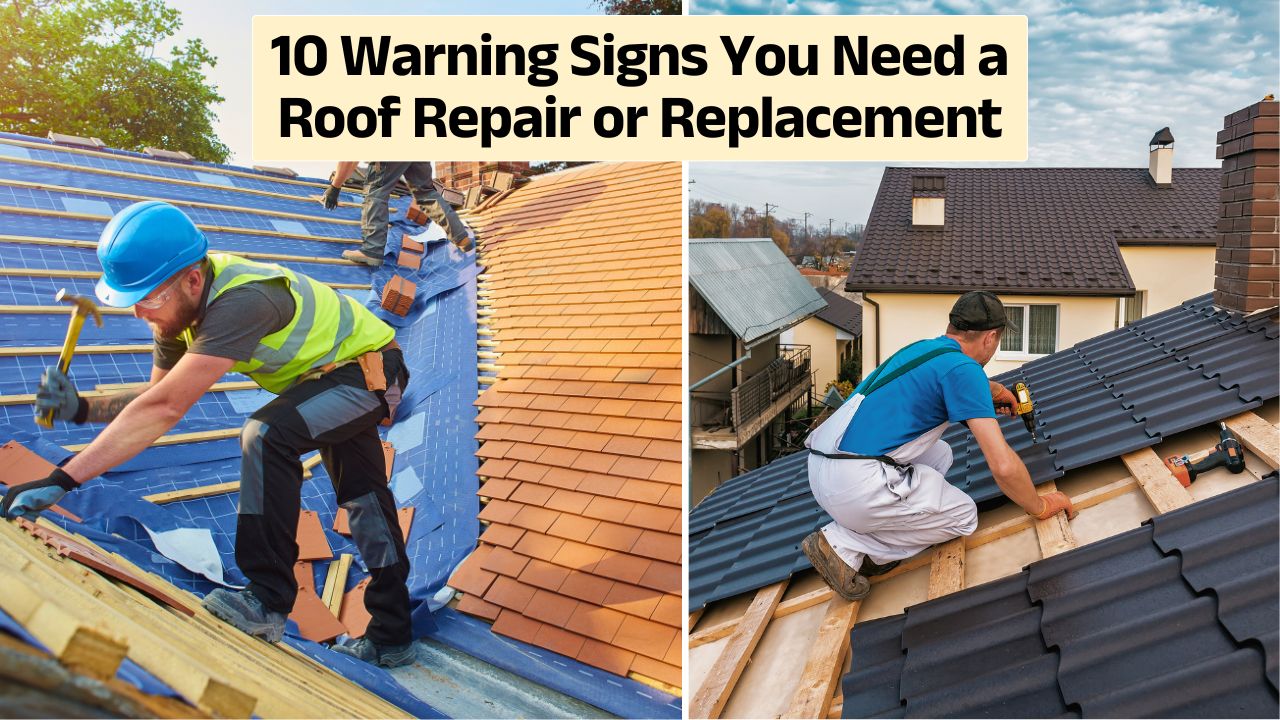 10 Warning Signs You Need a Roof Repair or Replacement